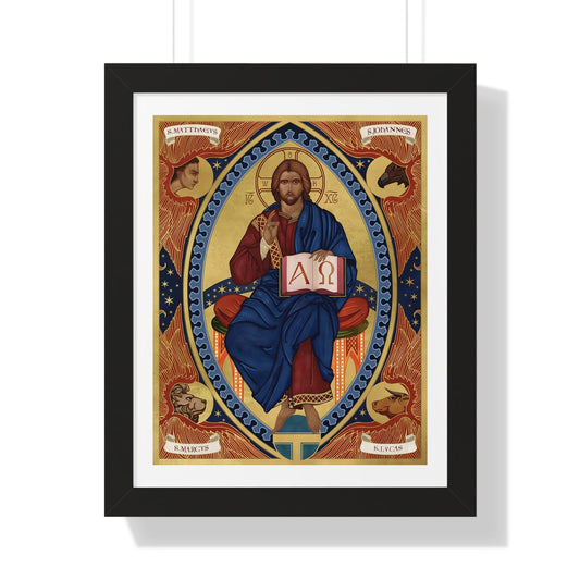 Christ In Majesty Premium Framed Poster Print