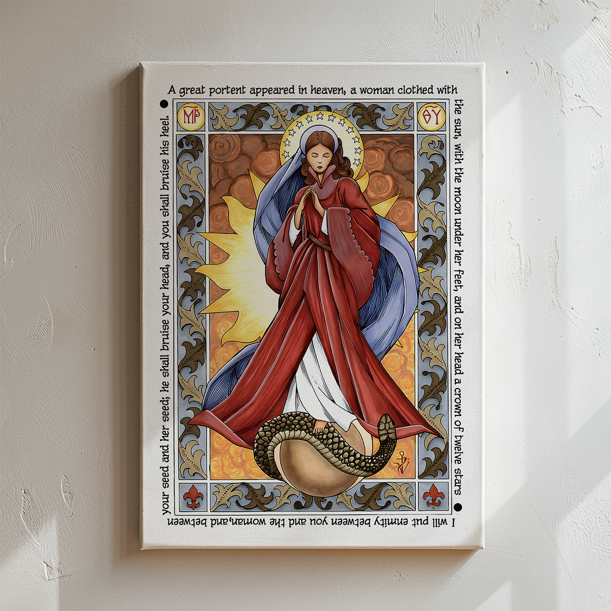 Immaculate Conception Premium Canvas Gallery Print