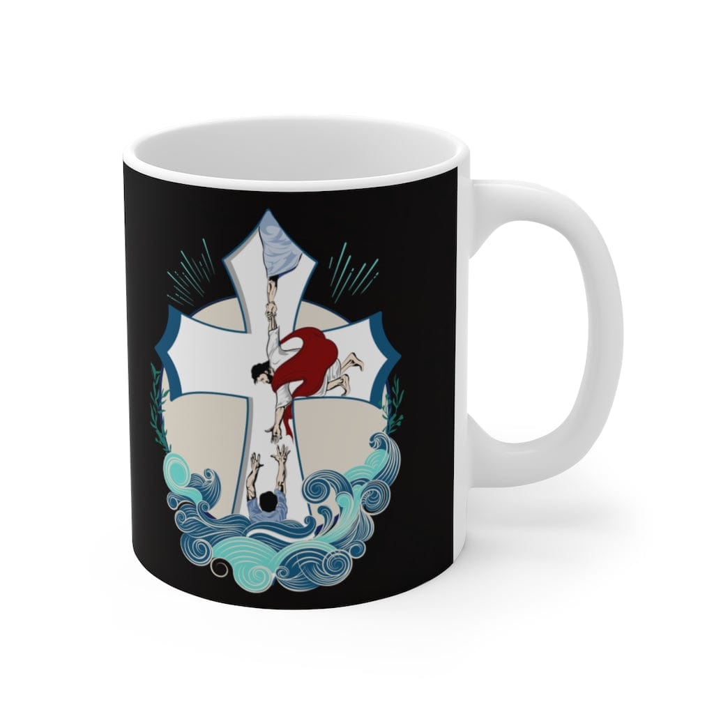 "Jesus Saves" Ceramic Mug